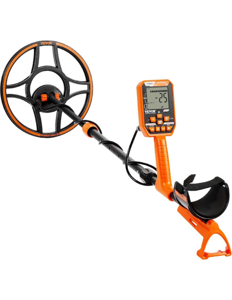 Detector de Metales VEVOR IP68 12" Profesional Recargable
