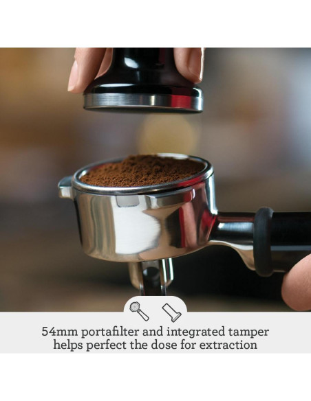 Máquina de Espresso Breville Barista Touch BES880DBL, Azul