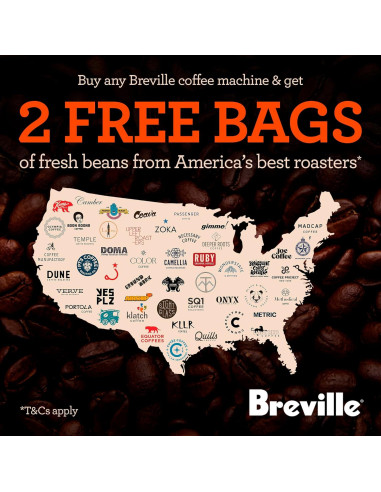 Máquina de Espresso Breville Barista Touch BES880DBL, Azul