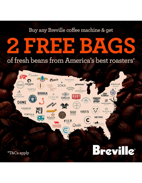 Máquina de Espresso Breville Barista Touch BES880DBL, Azul