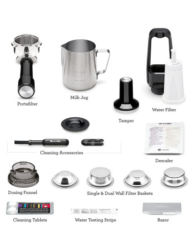 Máquina de Espresso Breville Barista Touch BES880DBL, Azul