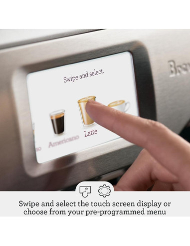 Máquina de Espresso Breville Barista Touch BES880DBL, Azul