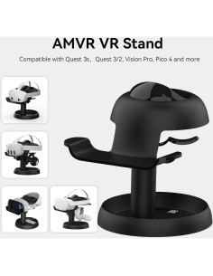 Soporte VR AMVR para Quest 3/2, PSVR 2 y Pico 4 - Base Estable 2