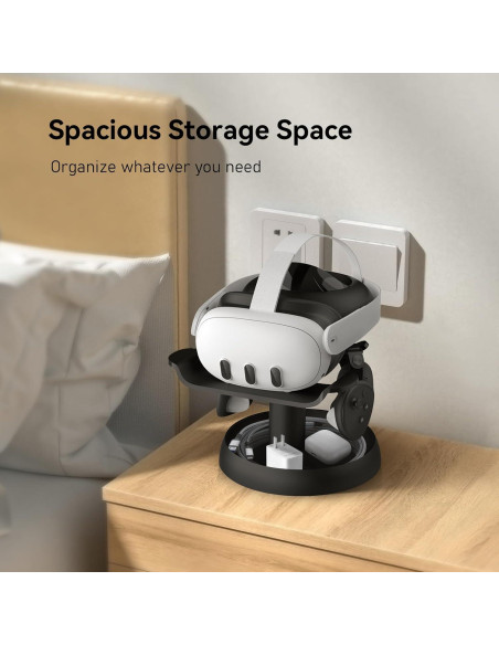Soporte VR AMVR para Quest 3/2, PSVR 2 y Pico 4 - Base Estable