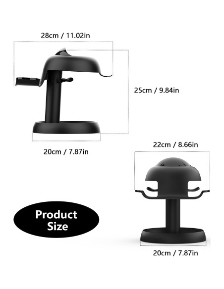 Soporte VR AMVR para Quest 3/2, PSVR 2 y Pico 4 - Base Estable