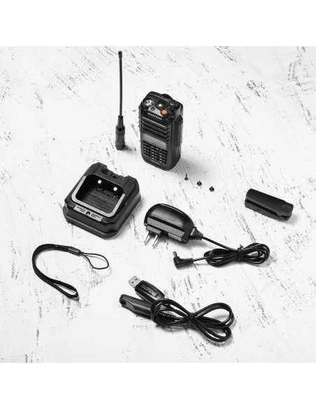 Radio BAOFENG UV-9G GMRS Impermeable IP67 con Escáner NOAA