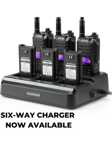 Radio BAOFENG UV-9G GMRS Impermeable IP67 con Escáner NOAA