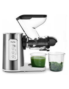 Exprimidor Lento Masticador Fretta Edge Max 200W Acero Inoxidable