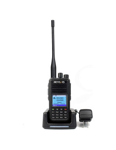 Retevis RT3S Radio DMR Doble Banda con GPS APRS 2000mAh