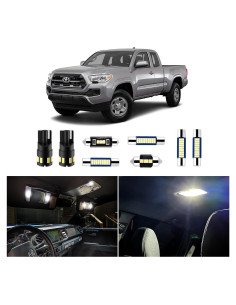 Kit 10 Bombillas LED Interior EASY EAGLE Tacoma 2005-2021 6000K
