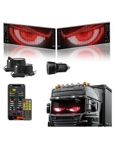 Panel LED Programable Nfutreon Ojos de Diablo 60x12 cm 2PCS