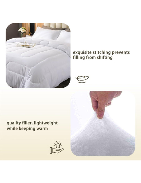 Juego de Edredón Rey jejeloiu Sol Luna Microfibra Floral