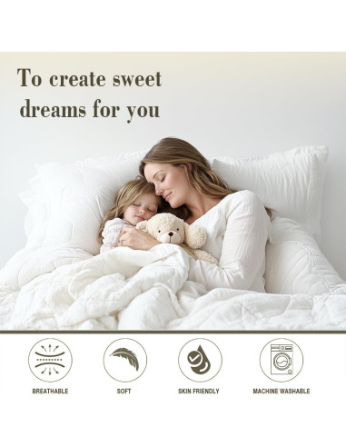 Juego de Edredón Rey jejeloiu Sol Luna Microfibra Floral