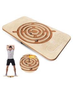 Tabla de Equilibrio Profesional Yes4All de Madera 50cm