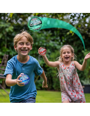 Bola Voladora BADHACK Azul - Juguete Antiestrés 8-12 Años