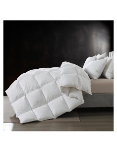 Edredón de Plumas de Ganso Lujo BedTreat Queen 228x228 cm