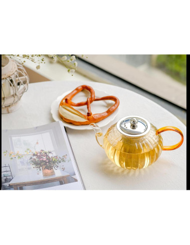 Tetera de Vidrio Wlasss 1000ml con Infusor Removible