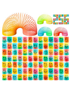 Cocurb 256 Mini Resortes de Colores para Fiestas Infantiles