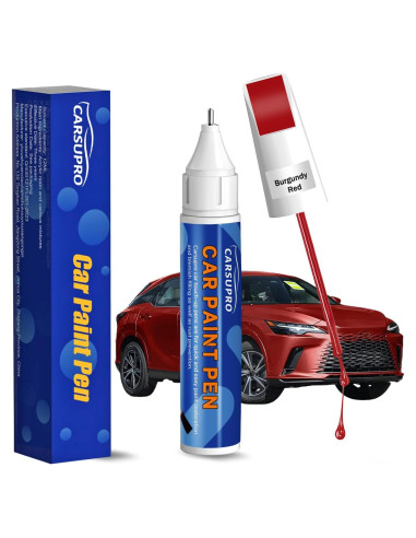 Pintura de Retoque Carsupro 12ml Rojo Burdeos Semi-Brillante