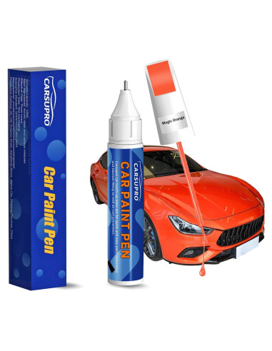 Bolígrafo de Retoque de Pintura Carsupro 12ml Amarillo