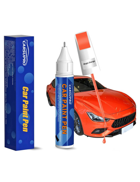 Bolígrafo de Retoque de Pintura Carsupro 12ml Amarillo