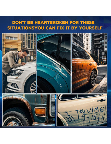 Bolígrafo de Retoque de Pintura Carsupro 12ml Amarillo