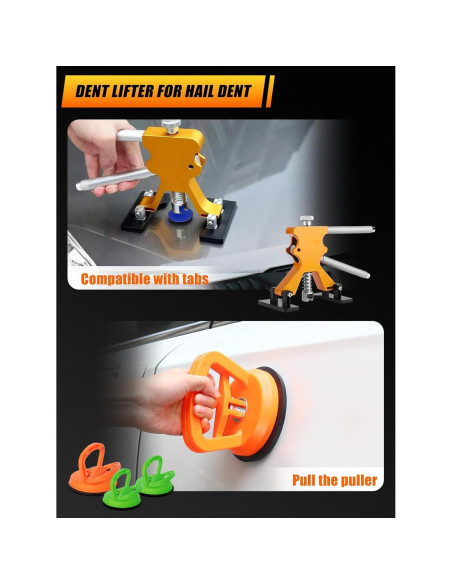 Kit de Reparación de Abolladuras sin Pintura Megapuxin 150 Pcs