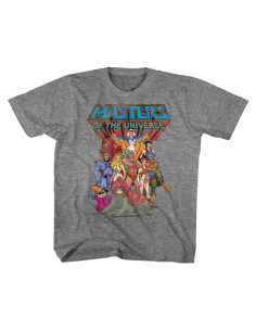 Camiseta para Niños Masters of the Universe Gris Pequeño