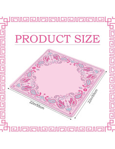 Tapete de Mahjong Rosa Antideslizante 55.88x55.88 cm Sonwyoung 2