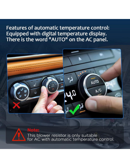 Resistor Motor Ventilador AITKEN KM159C Compatible Toyota Lexus Dodge