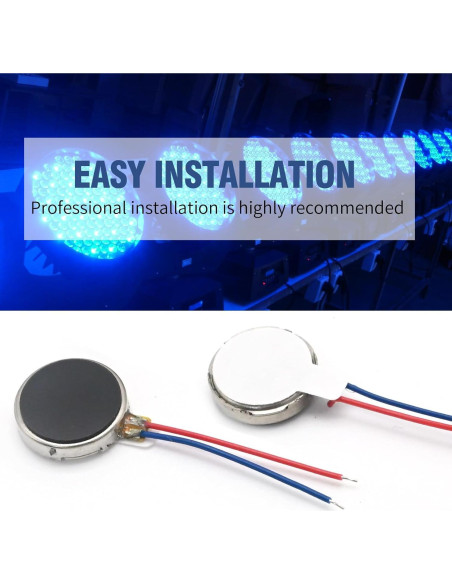 20 Motores de Vibración Micro DC 10mm 3V 12000RPM Vkinman