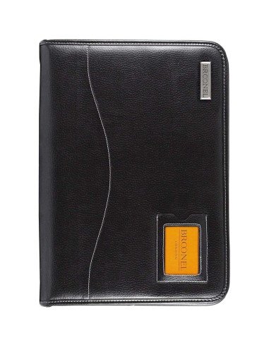 Funda de Cuero Negro Broonel para Lenovo ThinkPad X13s 13"