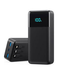 Cargador Portátil 50800mAh Lanluk con 3 Cables Integrados