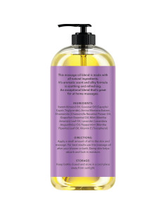 Aceite de Masaje Corporal Nueva York Biología 237 ml - 100% Natural 2