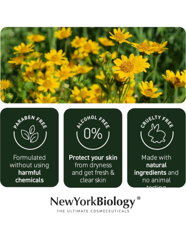 Aceite de Masaje Corporal Nueva York Biología 237 ml - 100% Natural