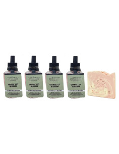 Recarga Fragancia Wallflowers Lirio Naranja Bath & Body Works 4x24mL