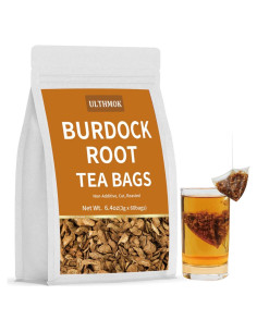 Té de raíz de bardana YILINSHA 60 bolsas 181g 100% natural