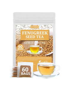 Té de Fenogreco YILINSHA 60 Bolsas 100% Puras Sin Cafeína