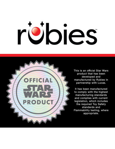 Guantes de Villano Principal Rubie's Star Wars 7 Talla Única