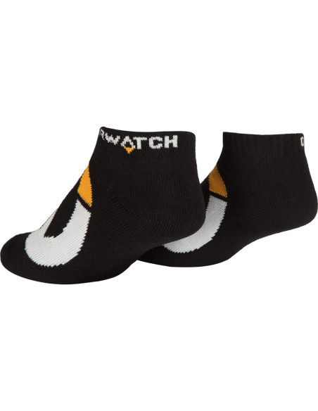 Calcetines de Tobillo Overwatch JINX, 3 Pares, Negro