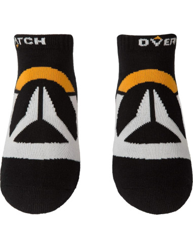 Calcetines de Tobillo Overwatch JINX, 3 Pares, Negro