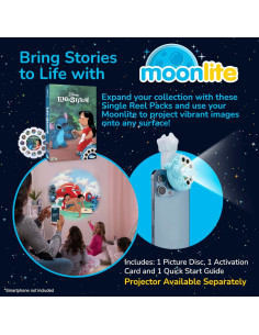 Moonlite Proyector de Cuentos Lilo & Stitch - Historia Digital 2