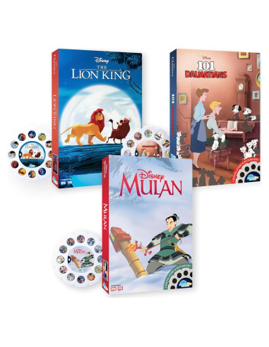 Carretes de Cuentos Moonlite - Set de 3 Disney para Niños