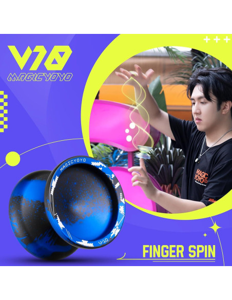 Paquete de 2 Yoyos MAGICYOYO V10 y K1 para Principiantes