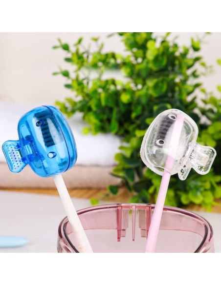 6 Cubiertas de Cepillo de Dientes Waenerec - Viaje y Protección