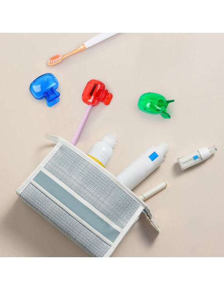6 Cubiertas de Cepillo de Dientes Waenerec - Viaje y Protección