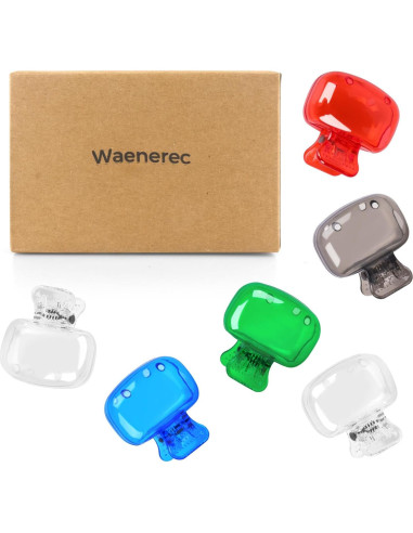 6 Cubiertas de Cepillo de Dientes Waenerec - Viaje y Protección