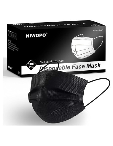 Mascarillas Desechables 3 Capas 100PCS - Protección Alta