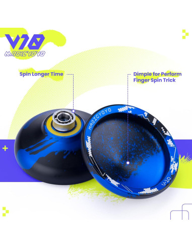 Paquete de 2 Yoyos MAGICYOYO V10 y K1 para Principiantes