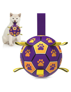 Pelota de Fútbol para Perros QDAN 15.24 cm Duradera